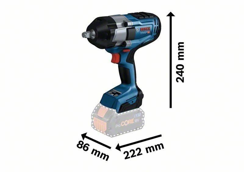 картинка Гайковерт Bosch GDS 18V-1050 H Professional (0.601.9J8.502) от магазина Охранных систем и видеонаблюдения