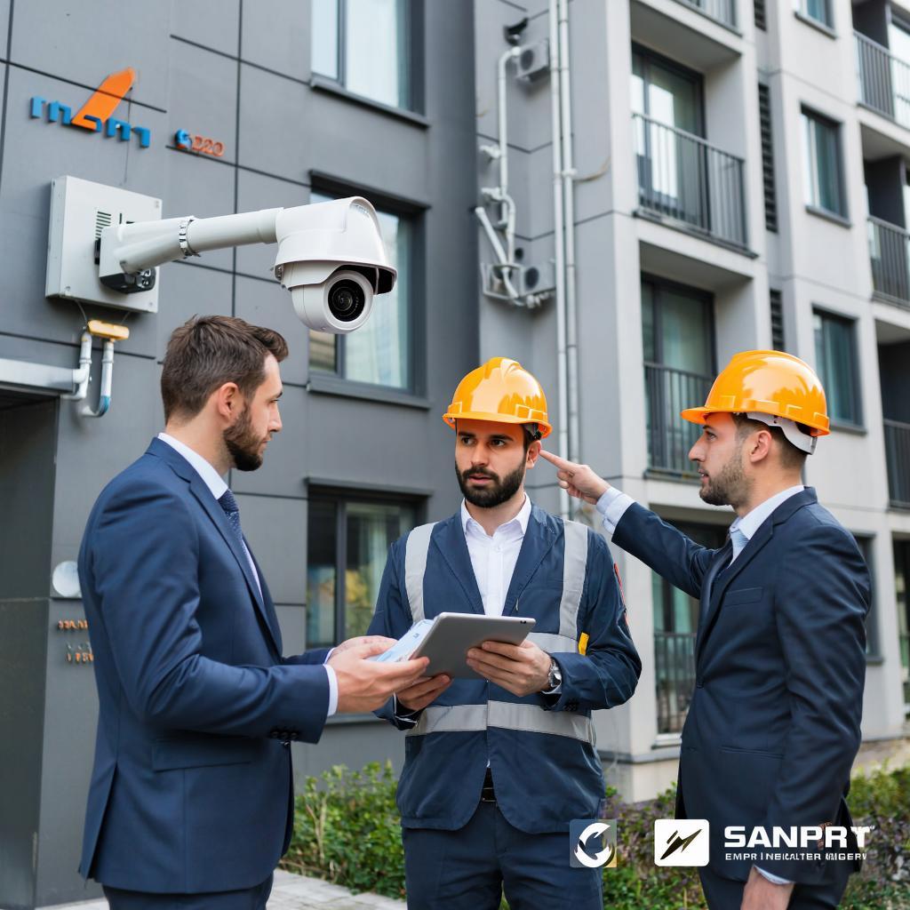 Монтаж видеонаблюдения в жилом комплексе: проект и согласование с УК