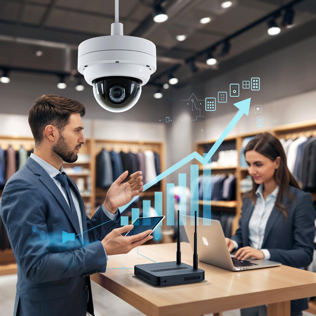 Кейс: 4G видеонаблюдение для магазина — монтаж, конфигурация, расчёт ROI