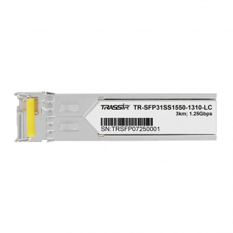 картинка SFP-модуль TRASSIR TR-SFP31SS1550-1310-LC от магазина Охранных систем и видеонаблюдения