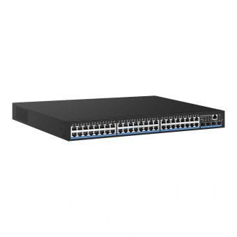 картинка PoE-коммутатор NST NS-SW-48G4G10-PL от магазина Охранных систем и видеонаблюдения