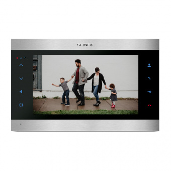 картинка Видеодомофон SLINEX SL-10N Cloud Silver+Black от магазина Охранных систем и видеонаблюдения