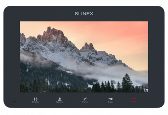 картинка Абонентский монитор Slinex SM-07MHD Graphite от магазина Охранных систем и видеонаблюдения
