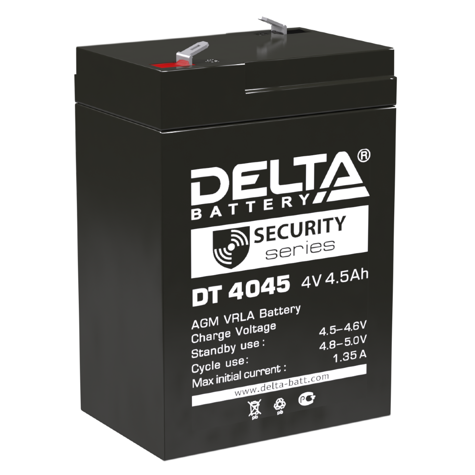 картинка DELTA battery DT 4045 от магазина Охранных систем и видеонаблюдения