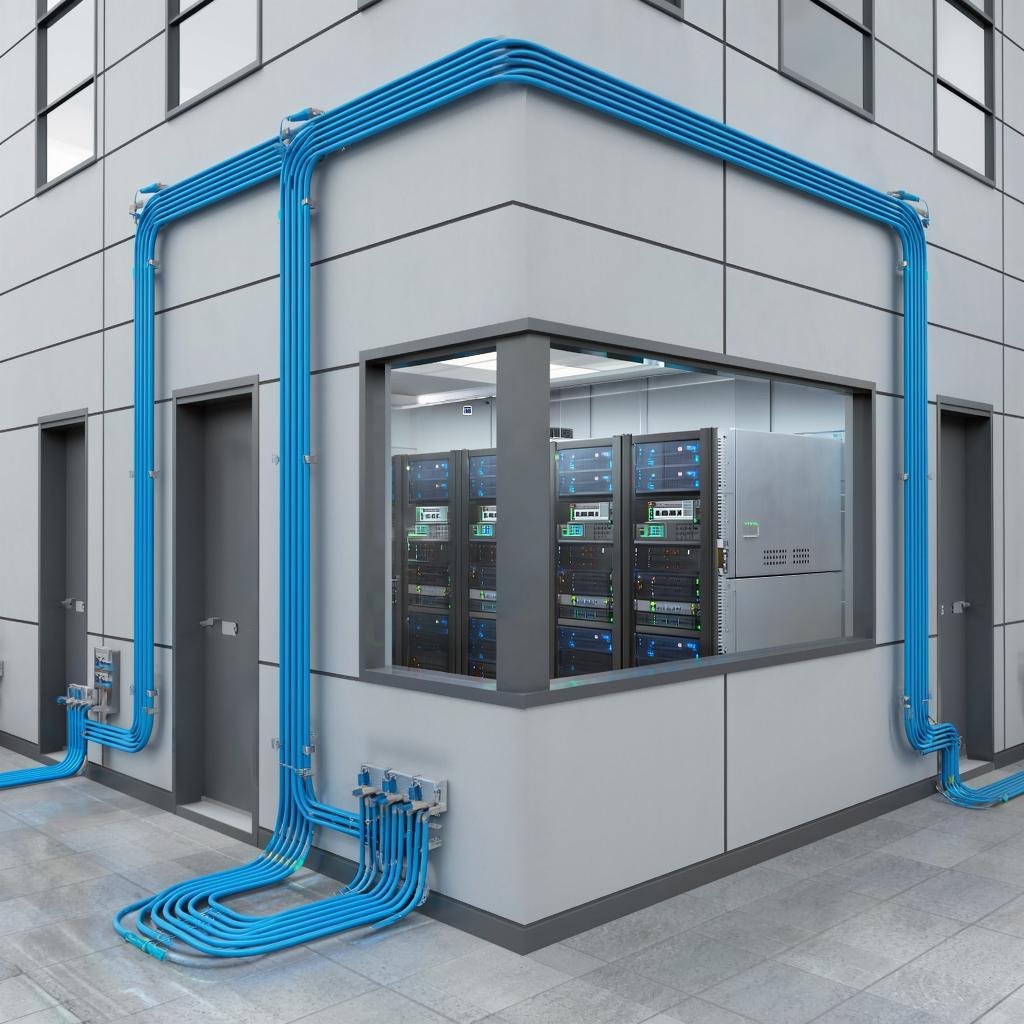 Подключение нескольких подъездов к одной системе домофонов