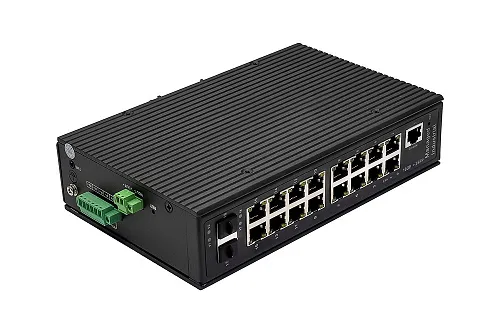 картинка NS-SW-16G2G-PL/IM Промышленный управляемый(L2+)HiPoEкоммутатор Gigabit Ethernet на 16GE PoE+2 GE SFP от магазина Охранных систем и видеонаблюдения