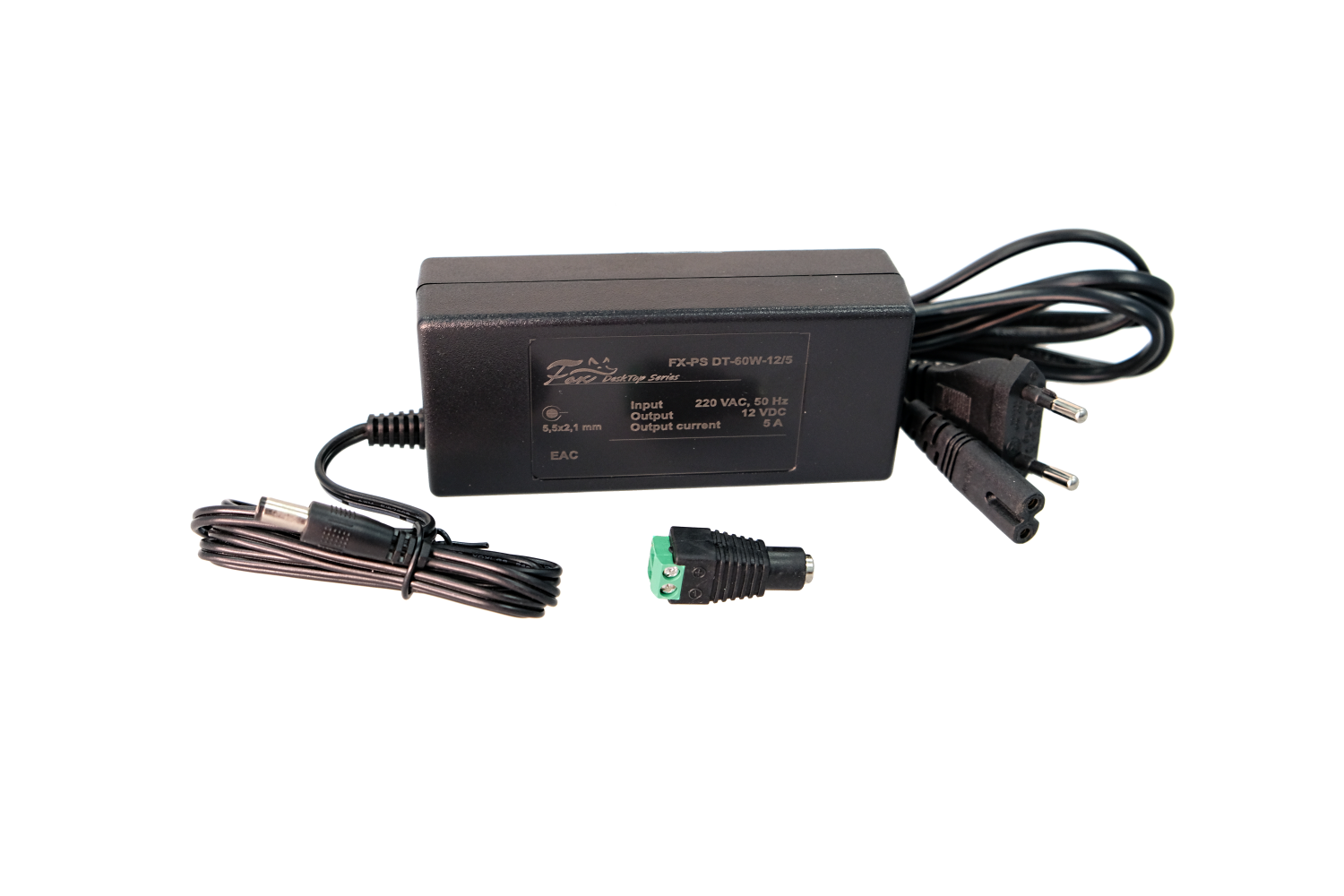 картинка Fox FX-PS DT-60W-12/5 блок питания от магазина Охранных систем и видеонаблюдения