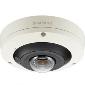 картинка Сетевая 12Мп FishEye-камера Wisenet Samsung PNF-9010RVP с ИК-подсветкой от магазина Охранных систем и видеонаблюдения