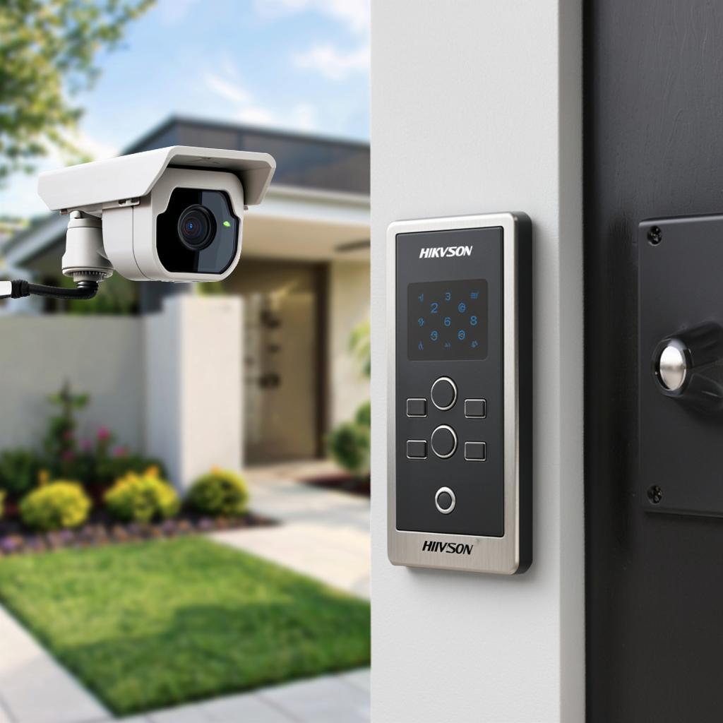 Обзор кнопочных панелей Hikvision для подъезда и загородного дома