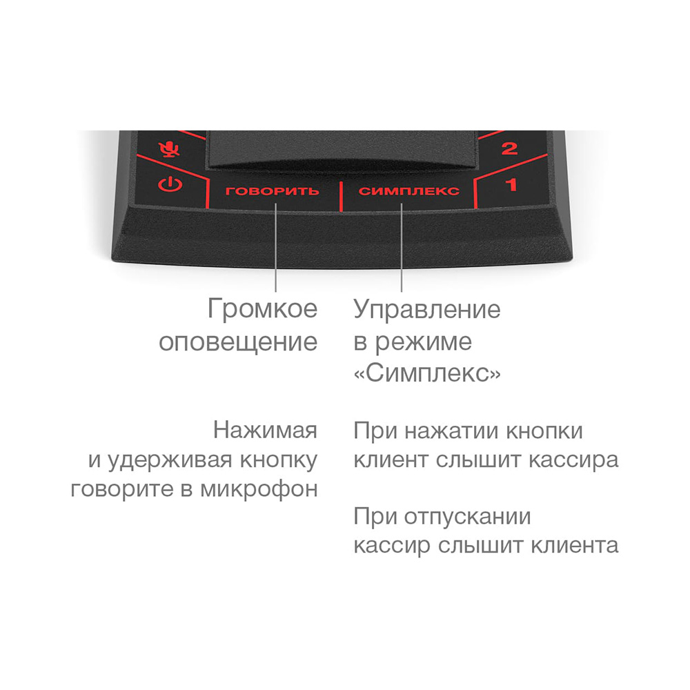 картинка S-665 — Комплект 1+6-канального переговорного устройства от магазина Охранных систем и видеонаблюдения