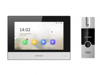 картинка Видеодомофон Hikvision DS-KIS302-P от магазина Охранных систем и видеонаблюдения