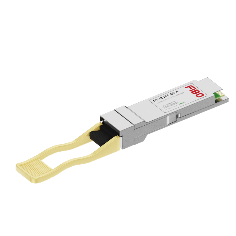 картинка 100GBASE-SR4 QSFP28 модуль 850нм 100м от магазина Охранных систем и видеонаблюдения