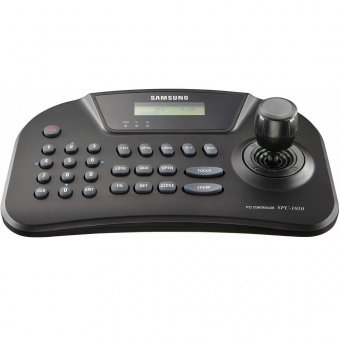 картинка Пульт Wisenet Samsung SPC-1010 для управления скоростными поворотными камерами от магазина Охранных систем и видеонаблюдения