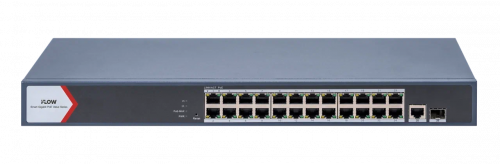 картинка PoE коммутатор 24 порта F-SW-EM626POE-VM/L от магазина Охранных систем и видеонаблюдения