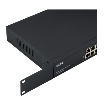 картинка Управляемый PoE коммутатор уровня L2+ СКАТ 4090 SKAT PoE-M-8G-4G-4S от магазина Охранных систем и видеонаблюдения