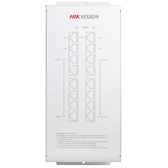 картинка PoE-коммутатор HikVision DS-KAD612 от магазина Охранных систем и видеонаблюдения