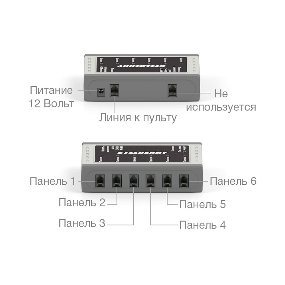 картинка S-760 — пульт селекторной связи на 6 абонентов от магазина Охранных систем и видеонаблюдения