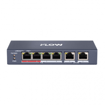 картинка PoE-коммутатор IFlow F-SW-EU206POE-V/L​ от магазина Охранных систем и видеонаблюдения