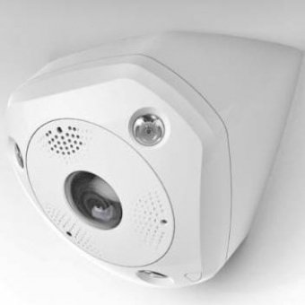картинка Панорамная вандалостойкая FishEye IP-камера Hikvision DS-2CD6W32FWD-IVS с ИК-подсветкой от магазина Охранных систем и видеонаблюдения