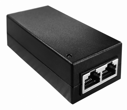 картинка NS-PI-1G-15/A PoE-инжектор Gigabit Ethernet на 1 порт. Совместим с оборудованием PoE IEEE 802.3af. от магазина Охранных систем и видеонаблюдения