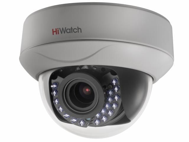 картинка HiWatch DS-T227 внутренняя купольная HD-TVI камера от магазина Охранных систем и видеонаблюдения