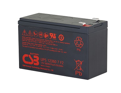 картинка Энерготех АКБ UPS123607 F2 от магазина Охранных систем и видеонаблюдения