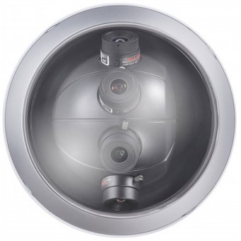 картинка Вандалостойкая панорамная 8 Мп IP-камера Hikvision DS-2CD6986F-H с 4 сенсорами от магазина Охранных систем и видеонаблюдения