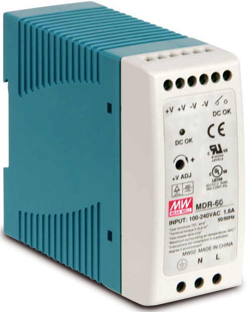 картинка GIGALINK MDR-60-12 блоки питания от магазина Охранных систем и видеонаблюдения