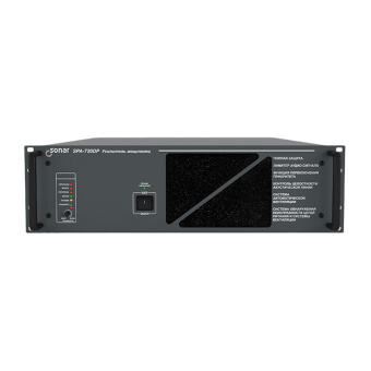 картинка Трансляционный усилитель мощности Sonar SPA-720DP от магазина Охранных систем и видеонаблюдения