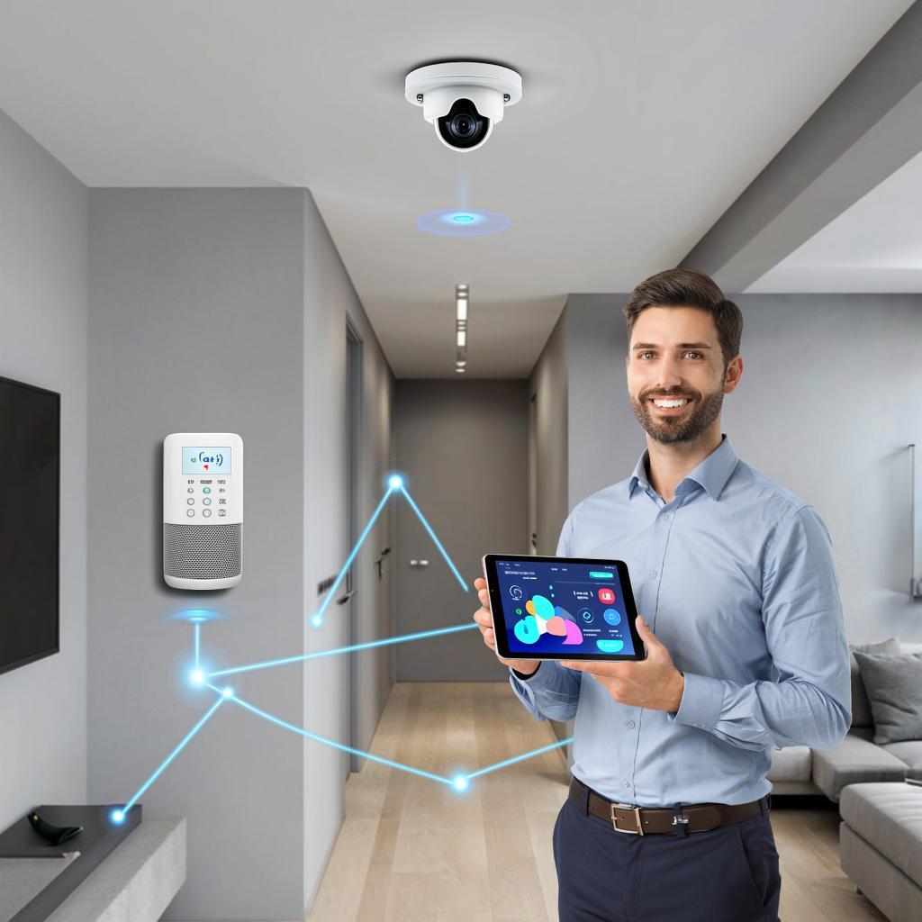 Умный дом и видеонаблюдение: интеграция с сигнализацией и голосовыми ассистентами