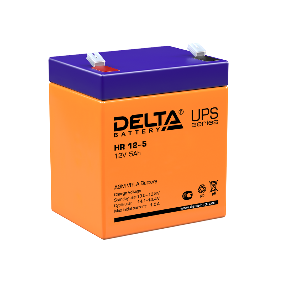 картинка DELTA battery HR12-5 от магазина Охранных систем и видеонаблюдения
