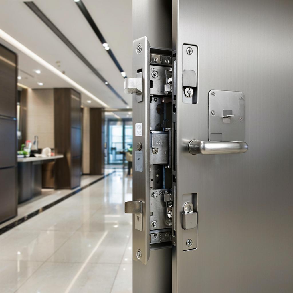 Как выбрать замок для эвакуационных выходов: требования и решения