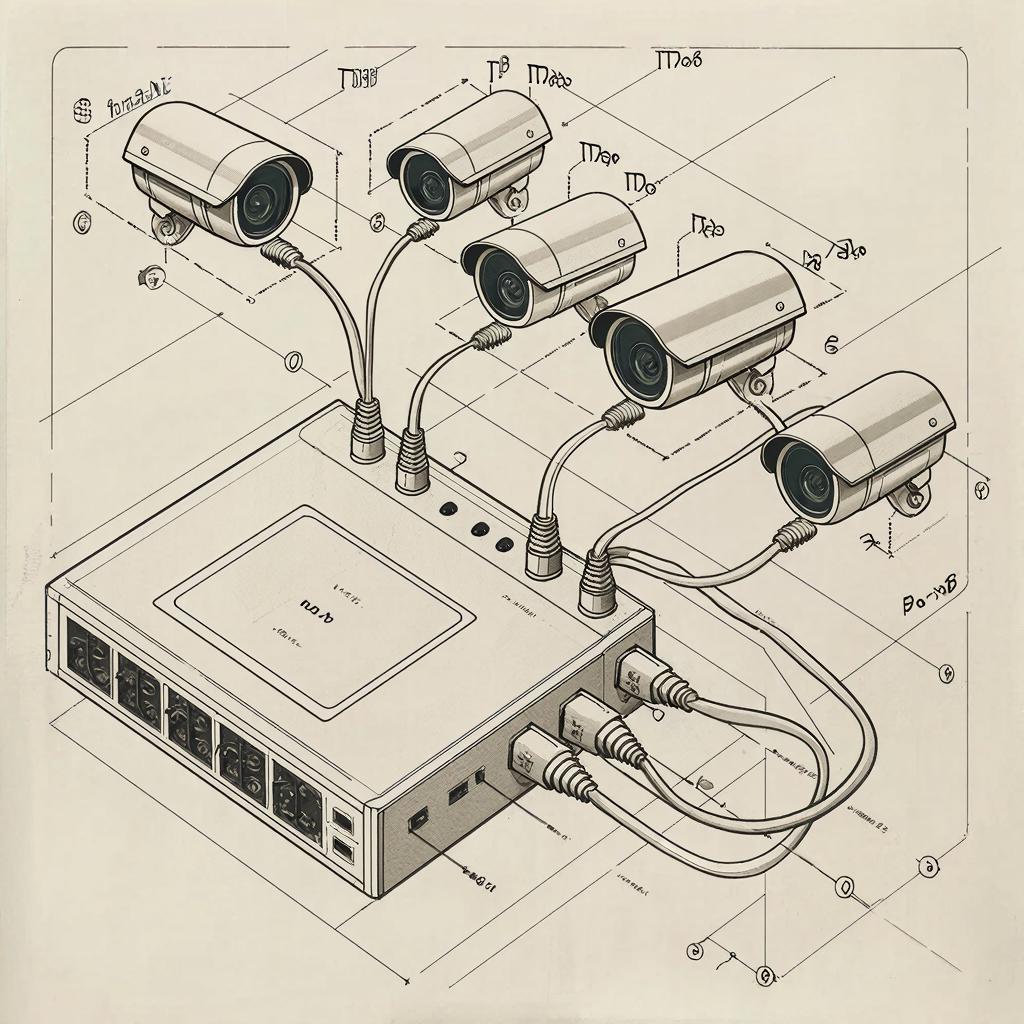 Питание камер через Ethernet: стандарты PoE (802.3af/at/bt) и совместимость