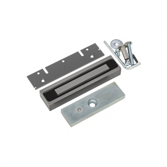 картинка Электромагнитный замок AccordTec «ML-200K Premium Grey с планкой» от магазина Охранных систем и видеонаблюдения