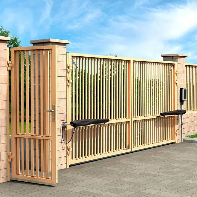 картинка Комплект приводов для распашных ворот ALUTECH AMBO AM-5000KIT-N от магазина Охранных систем и видеонаблюдения