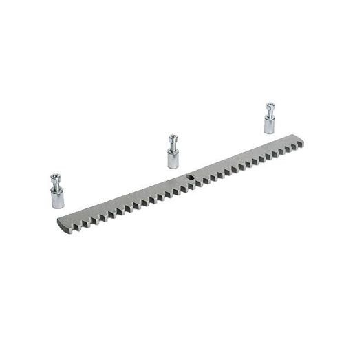 картинка 009CGZS Рейка зубчатая  на болтах (30*8 мм) для BX, BK1200, BК1800 (1метр) в комплекте с крепежом (3 шт.) от магазина Охранных систем и видеонаблюдения