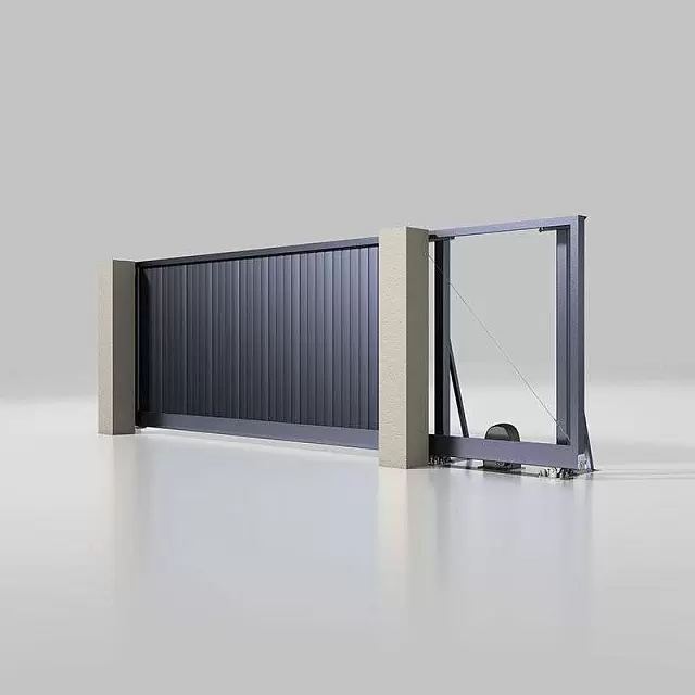 картинка Раздвижные ворота ALUTECH Prestige 4 на 2 метра от магазина Охранных систем и видеонаблюдения