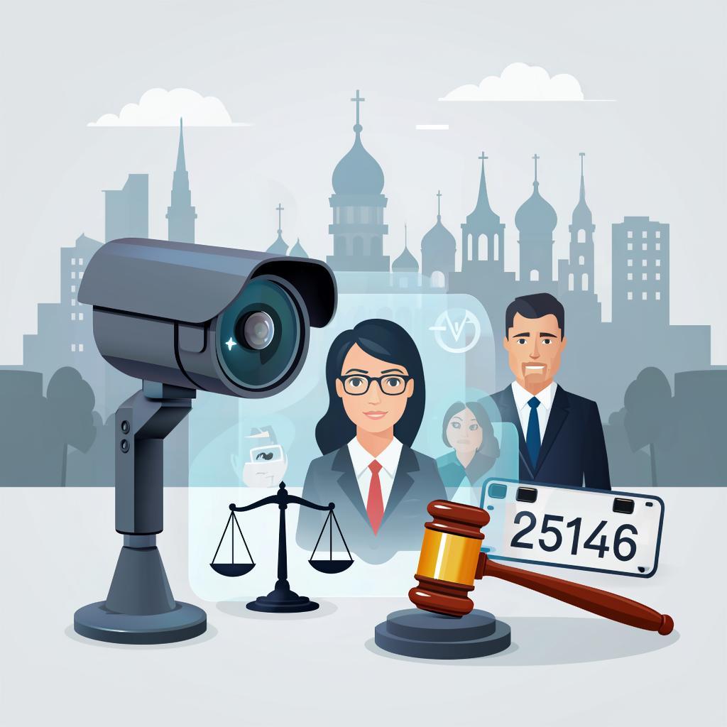 Камеры с распознаванием лиц и номеров: законность и этика в России