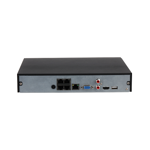 картинка DHI-NVR4108HS-P-EI 8-канальный IP-видеорегистратор (NVR) с поддержкой PoE от магазина Охранных систем и видеонаблюдения