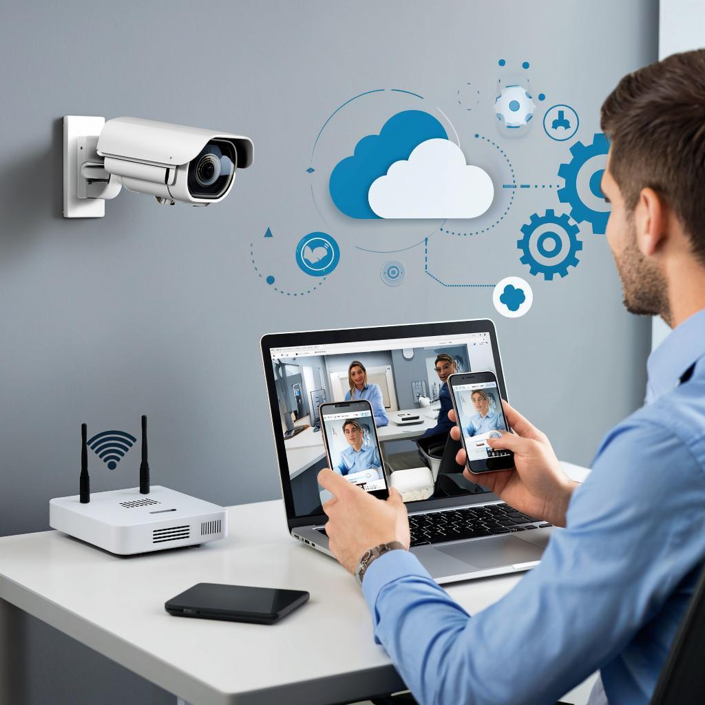 Как подключить камеру к интернету и настроить удалённый доступ