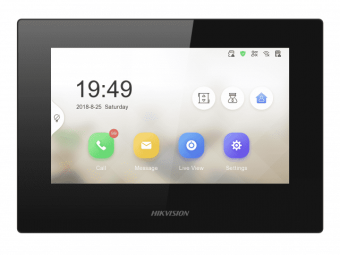 картинка Абонентский монитор Hikvision DS-KH6320-LE1 (B) от магазина Охранных систем и видеонаблюдения