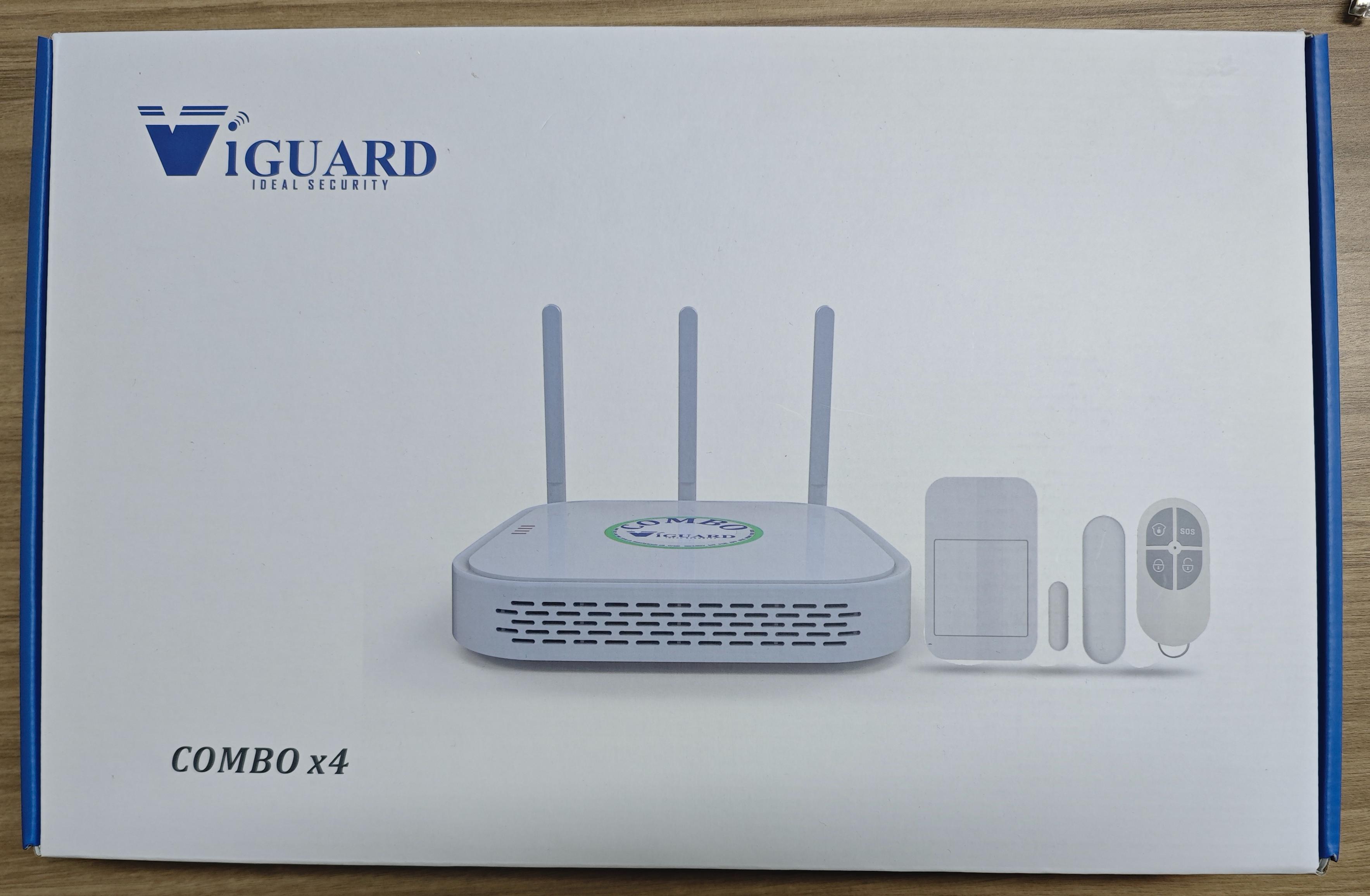 картинка VIGUARD Combox4 стартовый комплект беспроводной охранной сигнализации от магазина Охранных систем и видеонаблюдения