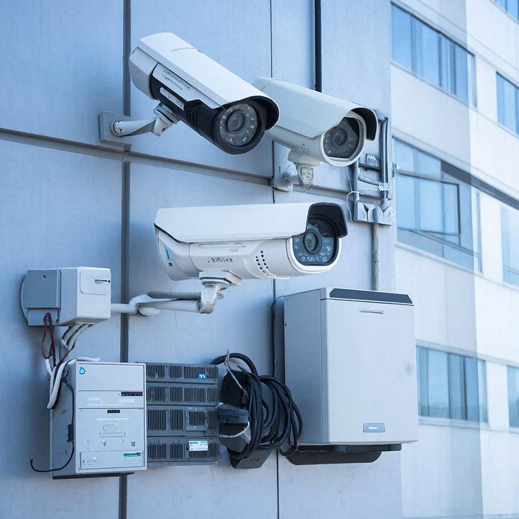 Комплект IP камер с резервным питанием: схемы UPS