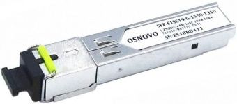 картинка Оптический SFP-модуль Osnovo SFP-S1SC19-G-1550-1310 от магазина Охранных систем и видеонаблюдения