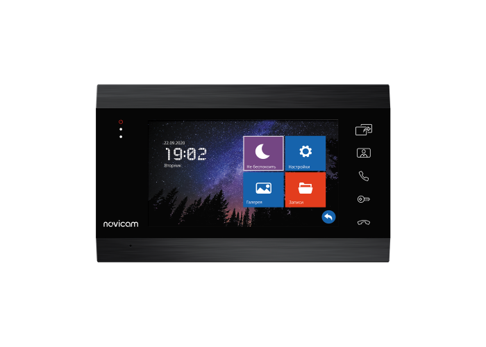 картинка MAGIC 7 HD DARK
HD видеодомофон с 7" дисплеем и записью от магазина Охранных систем и видеонаблюдения