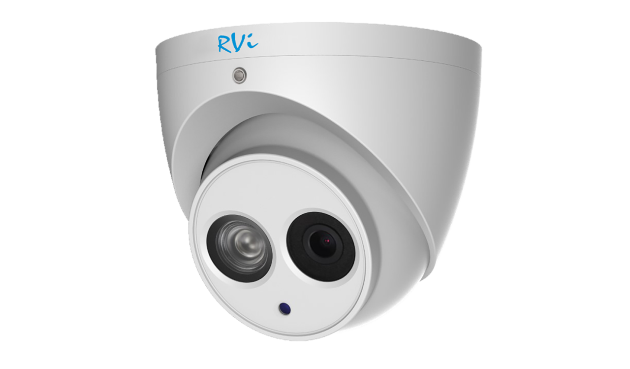 картинка RVi-IPC34VD (2.8) видеокамера ip купольная от магазина Охранных систем и видеонаблюдения