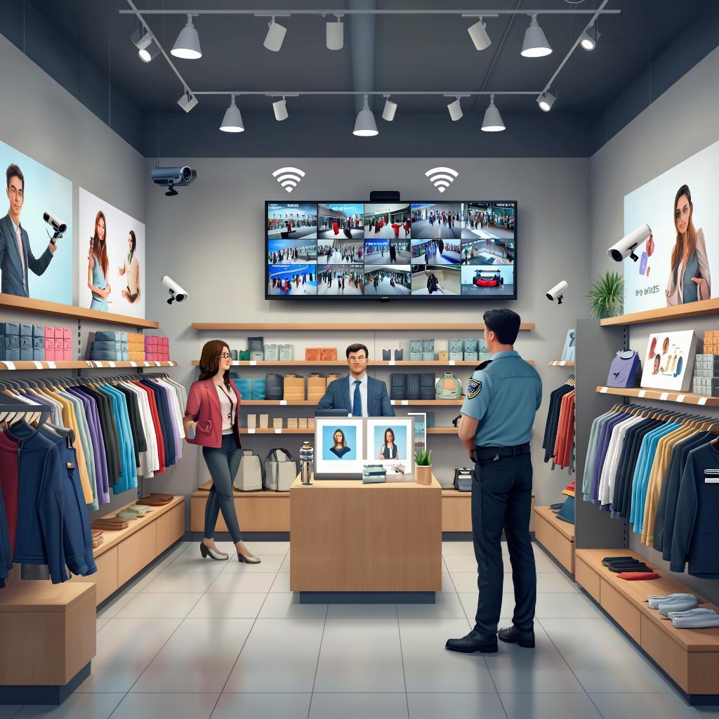 Решения для магазинов: уменьшение краж с помощью беспроводного видеонаблюдения