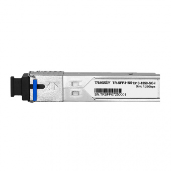 картинка SFP-модуль TRASSIR TR-SFP31SS1310-1550-SC-I от магазина Охранных систем и видеонаблюдения