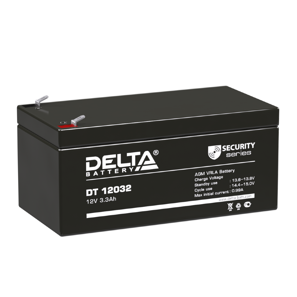 картинка DELTA battery DT 12032 от магазина Охранных систем и видеонаблюдения