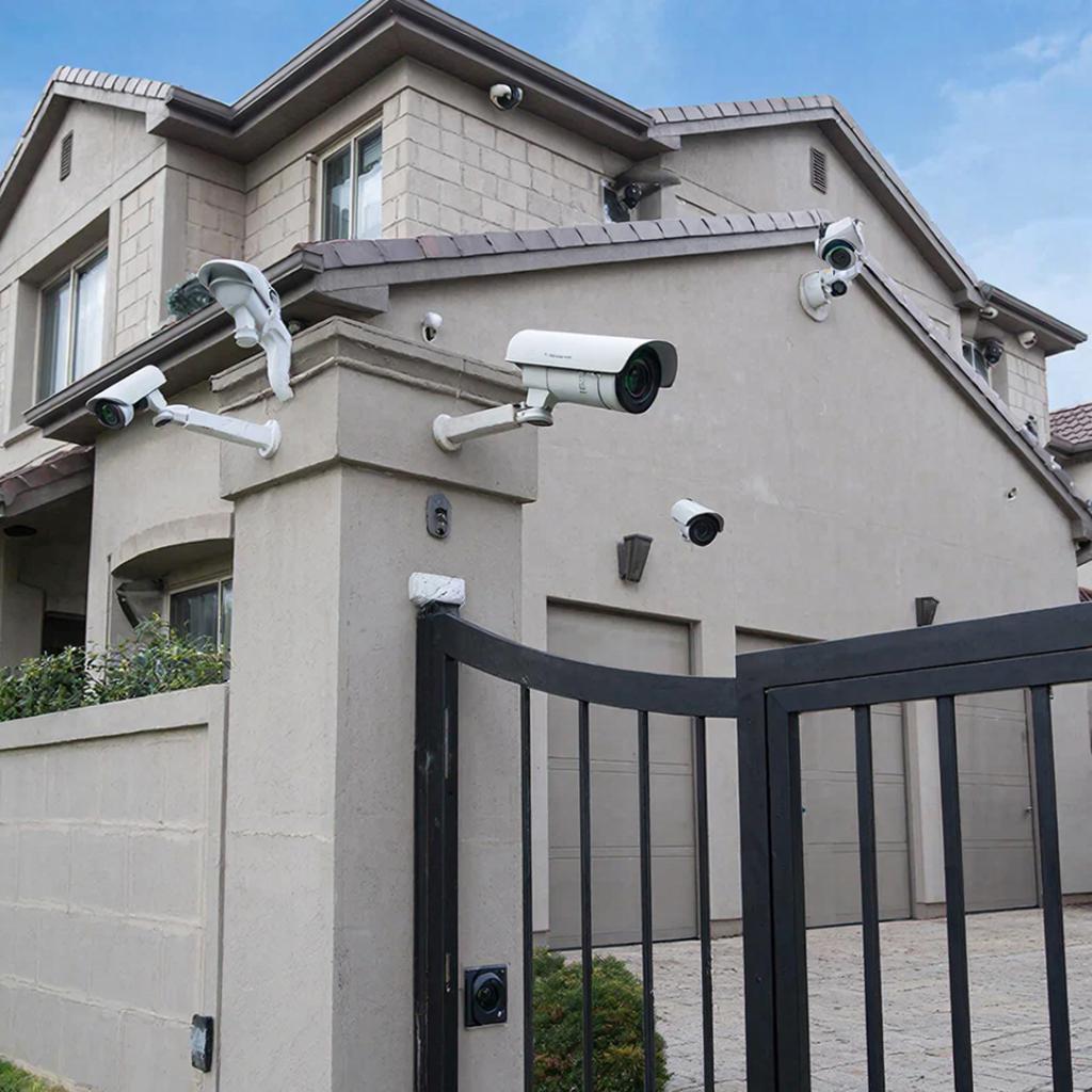 Лучшие комплекты видеонаблюдения для охраны периметра частного дома